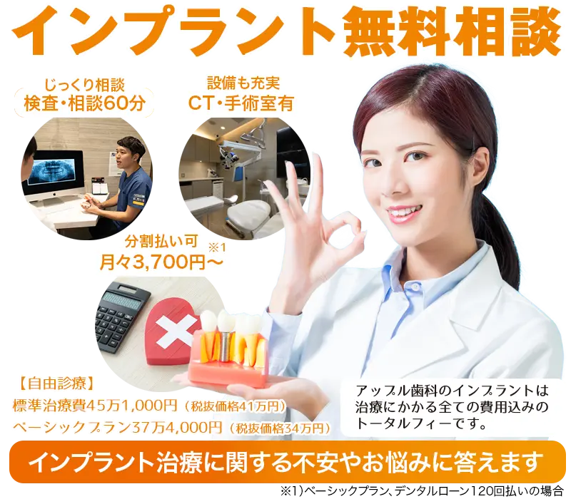インプラントの特徴